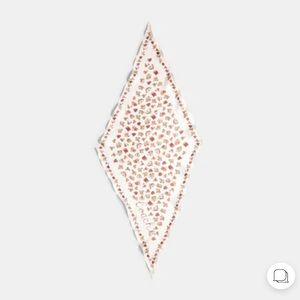 Coach Essential Tea Rose Silk Diamond Scarf